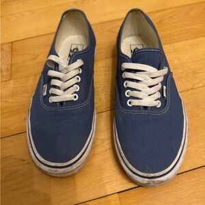Vans Men's Blue Canvas Sneakers
